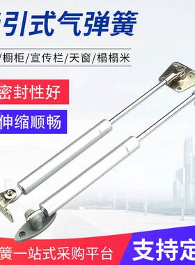 Stainless steel self-locking Traction Type gas spring