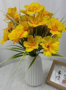 Factory direct water plant hibiscus flower simulation