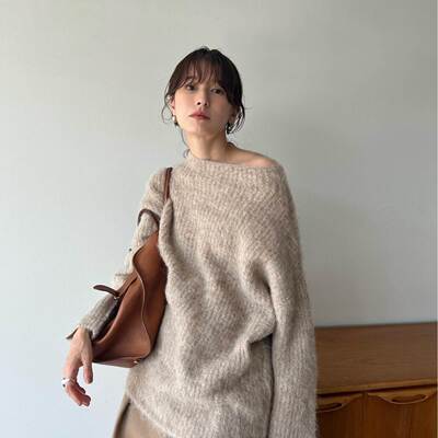 Dry Crane Autumn and Winter New Japanese Soft Long-haired