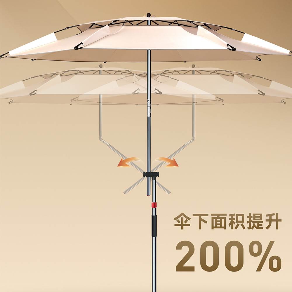Fishing Umbrella Outdoor Parasol 2025 New Wholesale Five