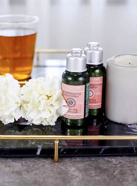 Nordic decoration storage tray marble ceramic tray bathroom