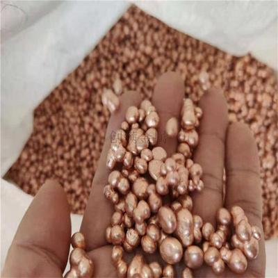 Jewelry brass grain metallurgical mineral/H62 brass bead