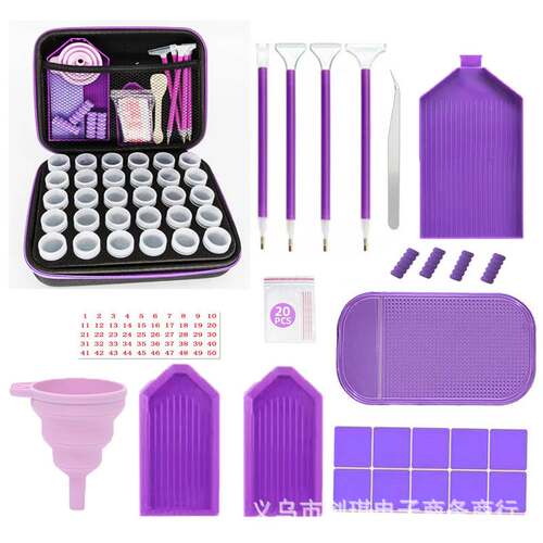 Diamond Painting Tools Portable Storage Bag 30 Bottle Bag