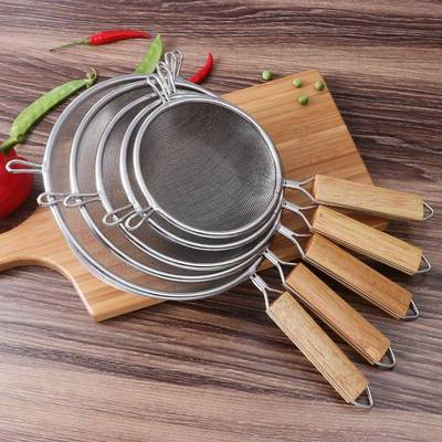 304 stainless steel soy milk filter colander fried spoon