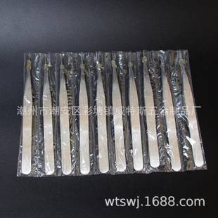 Ordinary Economical Stainless Steel Tweezers Dismantling