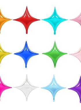 10/18/24/36 inch four-corner star aluminum balloon
