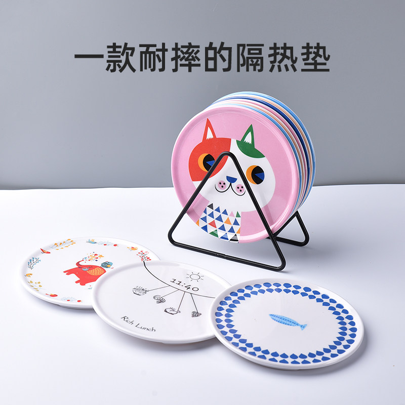餐桌隔热垫家用防烫垫碗垫子厨房砂锅垫防热垫圆形菜垫子盘子垫子