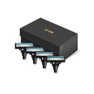 焕醒剃须刀原装手动替换刀片5层4支装德国老式刮胡刀头唤醒正品