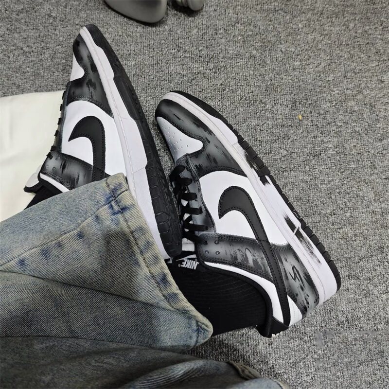 【定制球鞋】耐克 NIKE DUNK 迷雾 男女同款低帮百搭潮流休闲板鞋
