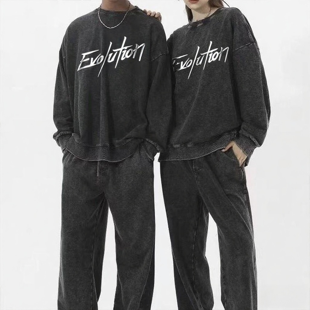 现货-谢霆锋同款卫衣演唱会上衣服男女春秋潮牌情侣水洗反光外套