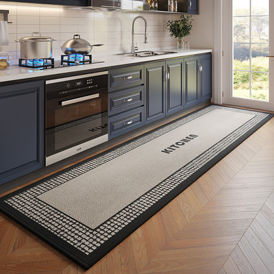 Minimalist kitchen floor mat with anti slip properties厨房垫