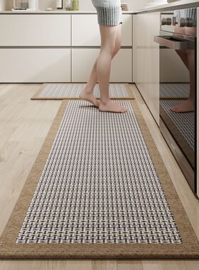 Kitchen floor mat, absorbent and non slip foot mat厨房地垫