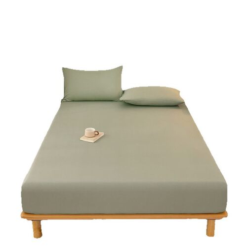 New anti slip bed cover with water washed and frosted beddin