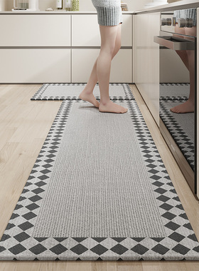 Kitchen absorbent pad, thickened floor mat厨房吸水垫加厚地垫