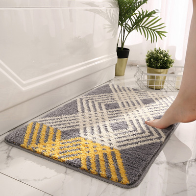 New bathroom anti slip floor mat, kitchen absorbent door mat