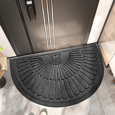 Half circle floor mat, rubber mat, anti slip mat胶垫防滑垫