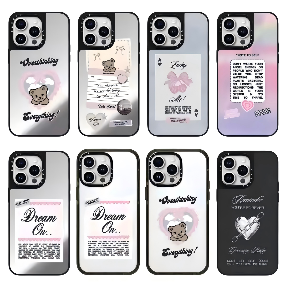 CASE潮牌华强北联名Top Girl Studio天使小熊苹果壳17promax适用iPhone16promax手机壳15保护套14防摔13磁吸