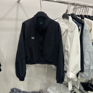 短外套女设计感抽绳百搭显瘦夹克防晒衣 韩系立领薄款 2026春季 新款