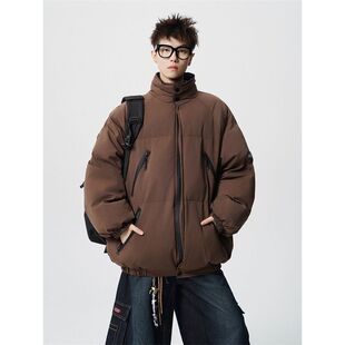 BDLS工作室文艺男女店港风情侣款冬季新款棉衣外套男女棉服面包服