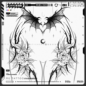 MGx肌肤叙事诗 棘狱魅吻 暗黑美学腹部大腿遮疤度假美体纹身贴女