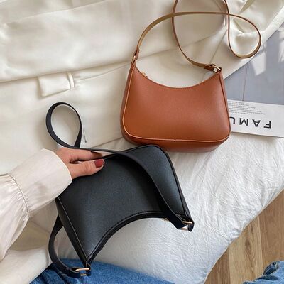 Women's Bag  Trend Handbags Female Handbags Retro Solid Colo