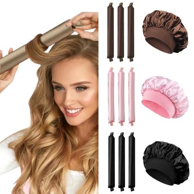 Heatless Curling Rod Headband Soft Hair Curler No Heat Hair