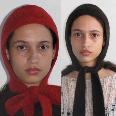 Ins Hood Scarf Balaclava Hat Winter Ear Protection Windproof