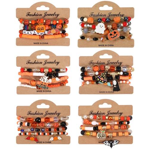 Halloween Bracelets for Women Men Girls Boys Best Friend Sis