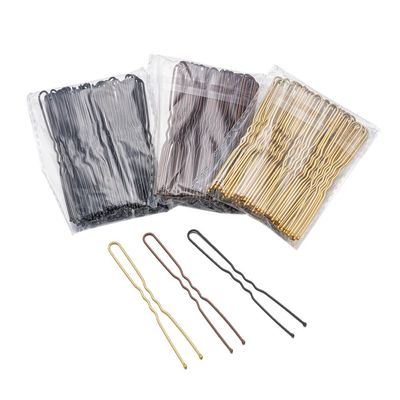 50pcs 50/60/70mm Hair Pin And Clips U Shape For Headpiece Wo