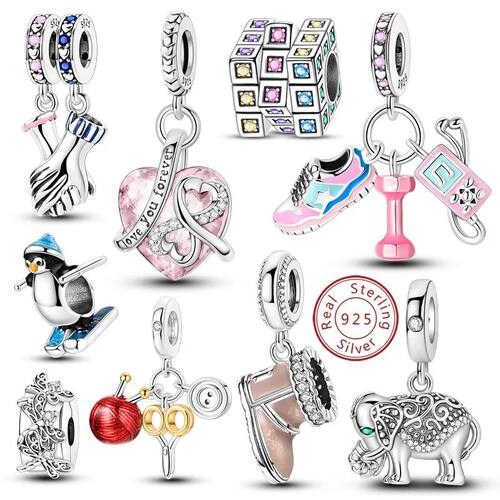 Charms New  Sterling Silver Charms Beads Pendants Fit Origin