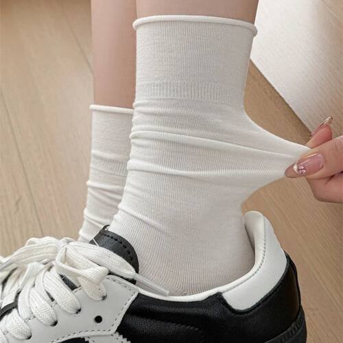 Women Socks JapaneseCotton Thin Breathable Long Socks Women