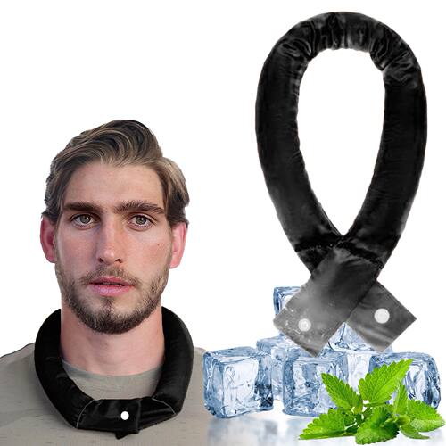 Ice Band Cold Feeling Scarf Outdoor Cooling Neck Wrap Breath