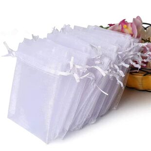 50Pcs Organza Bag Jewelry Packaging Gift Candy Wedding Party