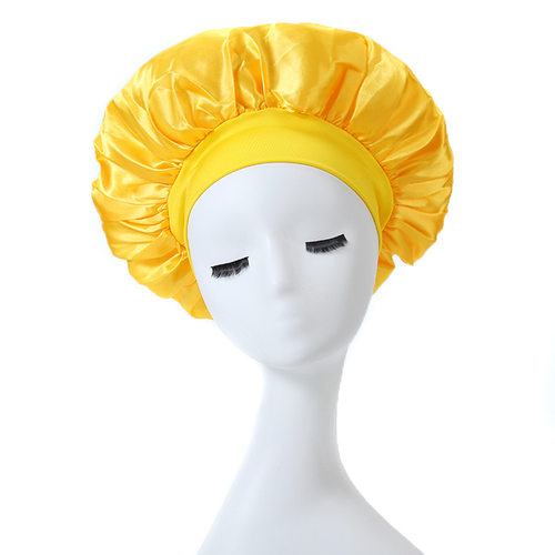 Baby Silky Satin Bonnet Sleep Cap Children Girl Night Turban