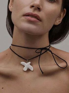 2026White Peace Dove Pendant Necklace for Women Vintage Meta