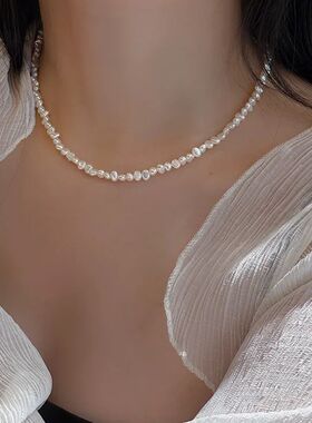 Hengsheng 4-5mm Baroque Freshwater Pearl Necklaces 38cm 45cm