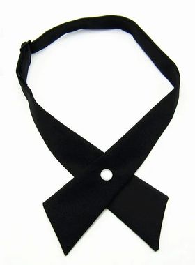 Girl Student Uniform Bow Tie Ties Solid Men's Women's Profes