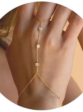 Gold Hand Chain for Women Gold Plated Bracelets for Women Si