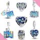 Silver Gogh Starry Charms Blue Fit Beads Van Night 925 Ori