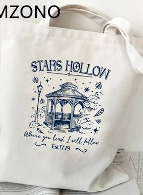 Gilmore Girls shopping bag cotton reusable shopper canvas to