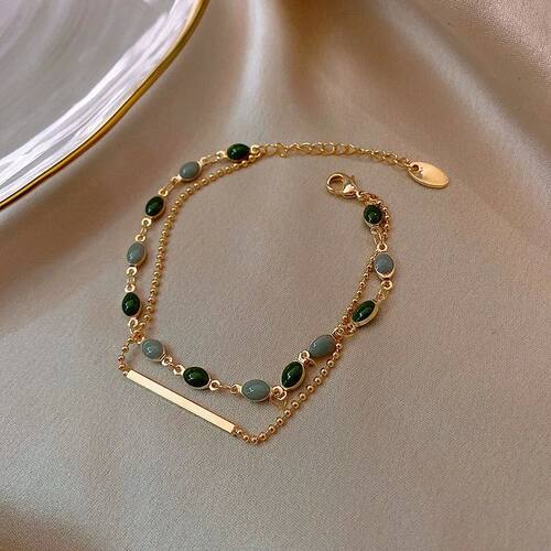 Accessories for Women Crystal Charm Bracelets for Women Gold
