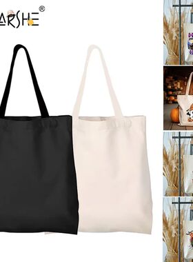 Polarshe Canvas Tote Bags Women Shopping Bag Bridesmaid Gift