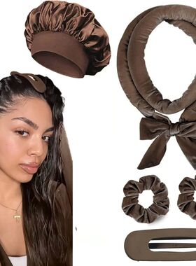 No Heat Hair Rollers Heatless Curling Rod Headband Soft Hair