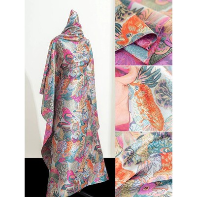 Embroidered Jacquard Fabric Chinese Style Pillow Jacket Clot
