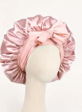 Satin Bonnet Silk Bonnet Bonne For Sleeping Hair Bonnet With