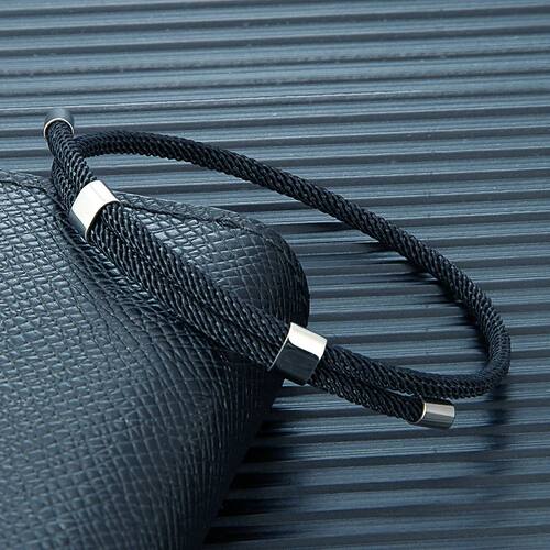 Simple Style Men Women Bracelet 3mm Durable Marine Rope With