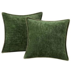 Homaxy Chenille Cushion Cover 50x50cm Velvet Decorati Throw