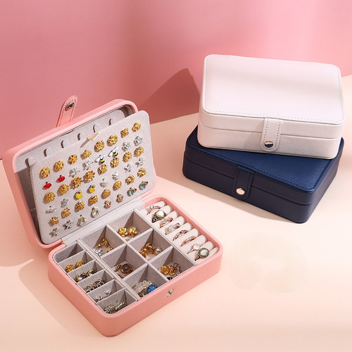 jewelry box Jewelry Box PU Leather Jewellery Storage Earring