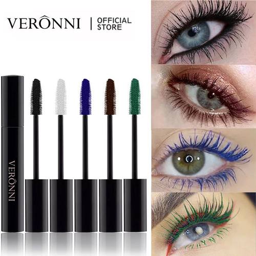 Color Mascara Eyelashes Lengthening Mascara 4D Silk Fiber Wa