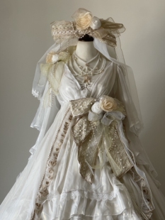 显瘦华丽希腊风优雅Lolita洛丽塔花嫁 原创正版 链接 新品